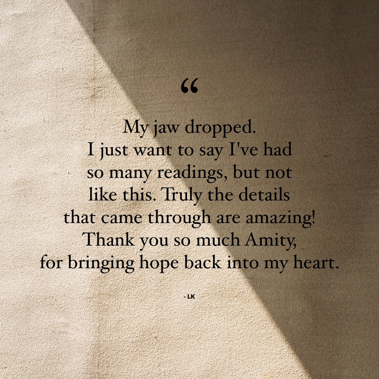 Private Intuitive Reading - March