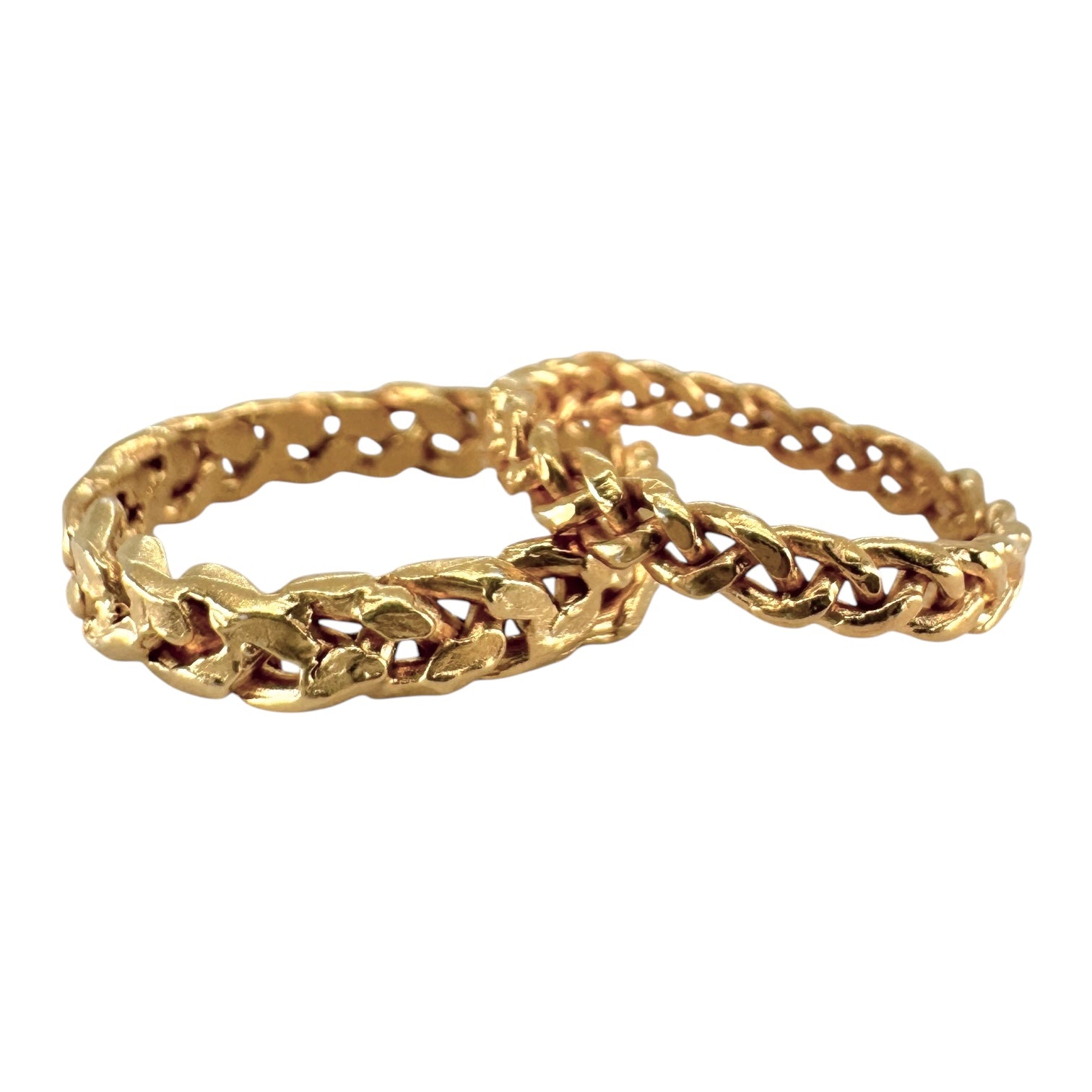 2mm Braided Wedding Band in Gold - Devotion