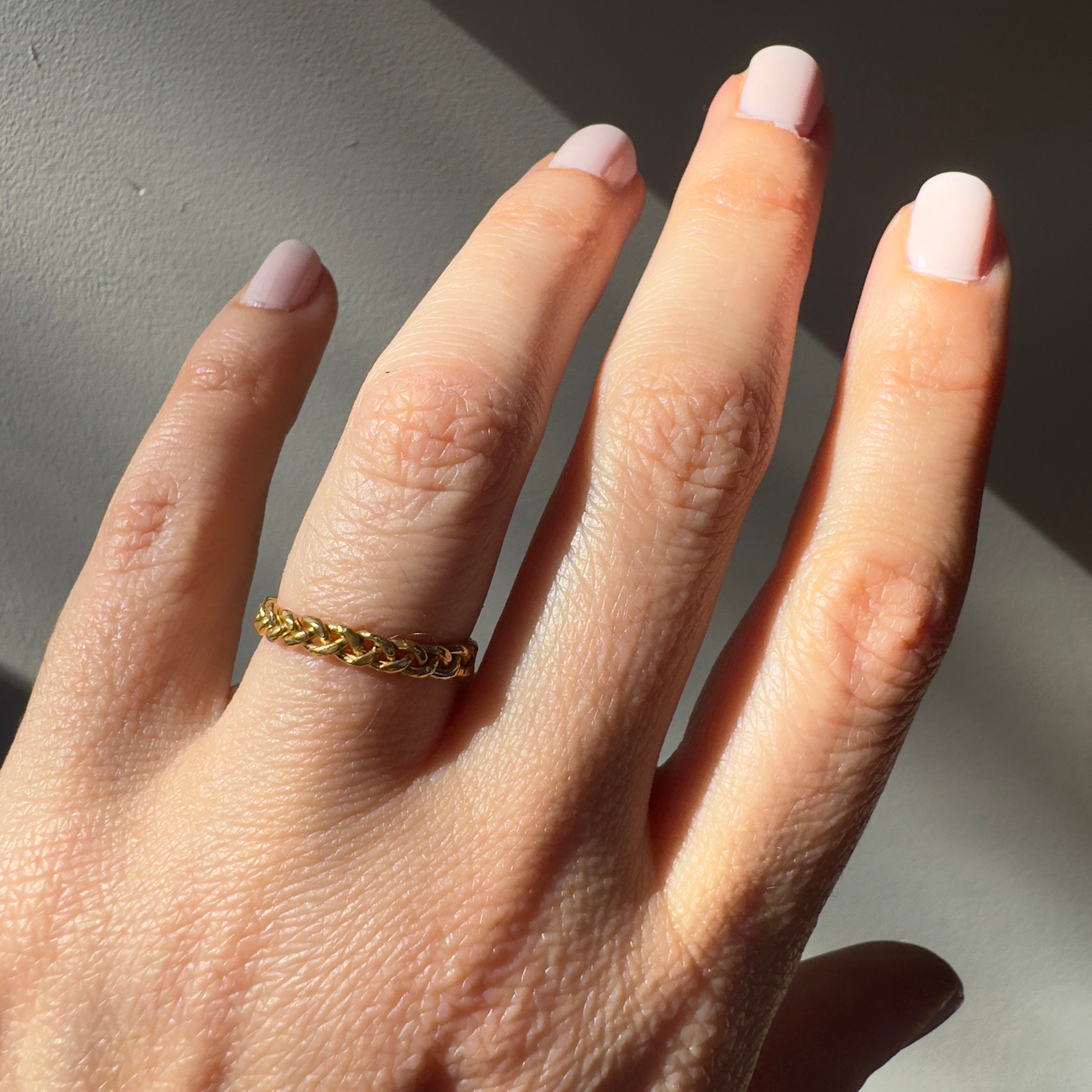 2mm Braided Wedding Band in Gold - Devotion