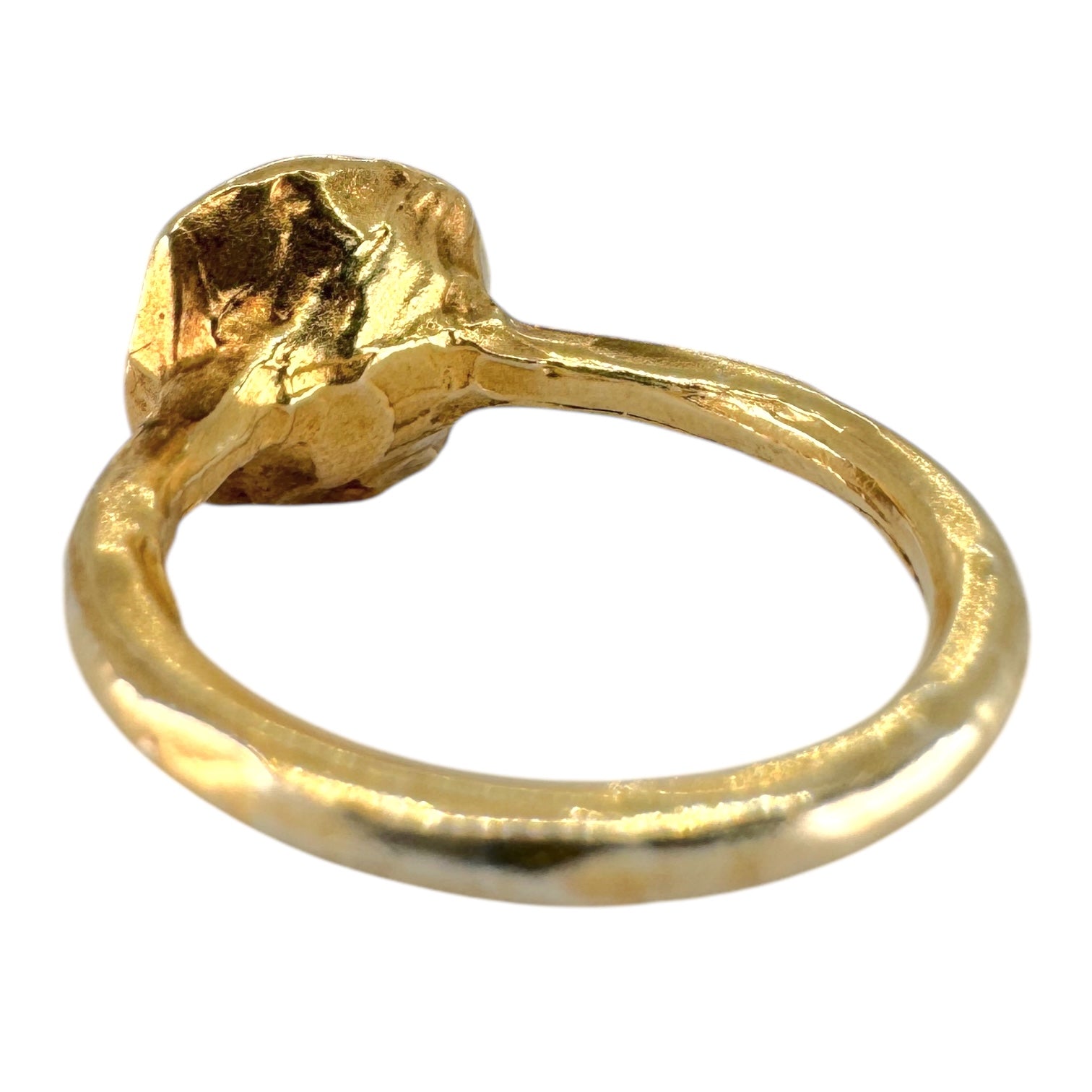 Princess Cut Engagement Ring in Gold - High Priestess